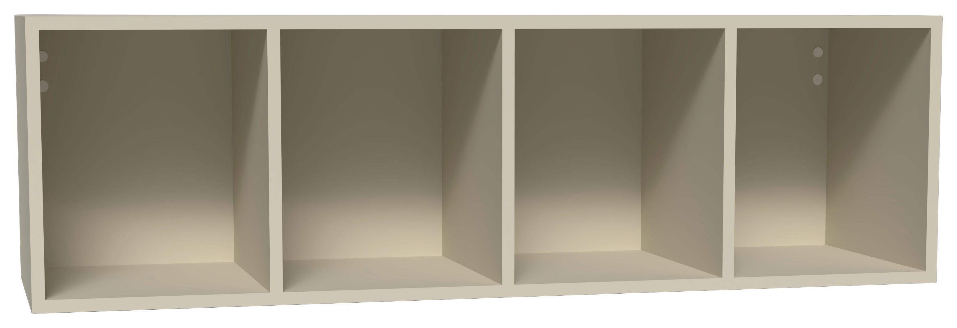 Wandregal Las Vegas Sandfarben B: 120 cm - Sandfarben, MODERN, Holzwerkstoff (120/36/37cm) - Vertico