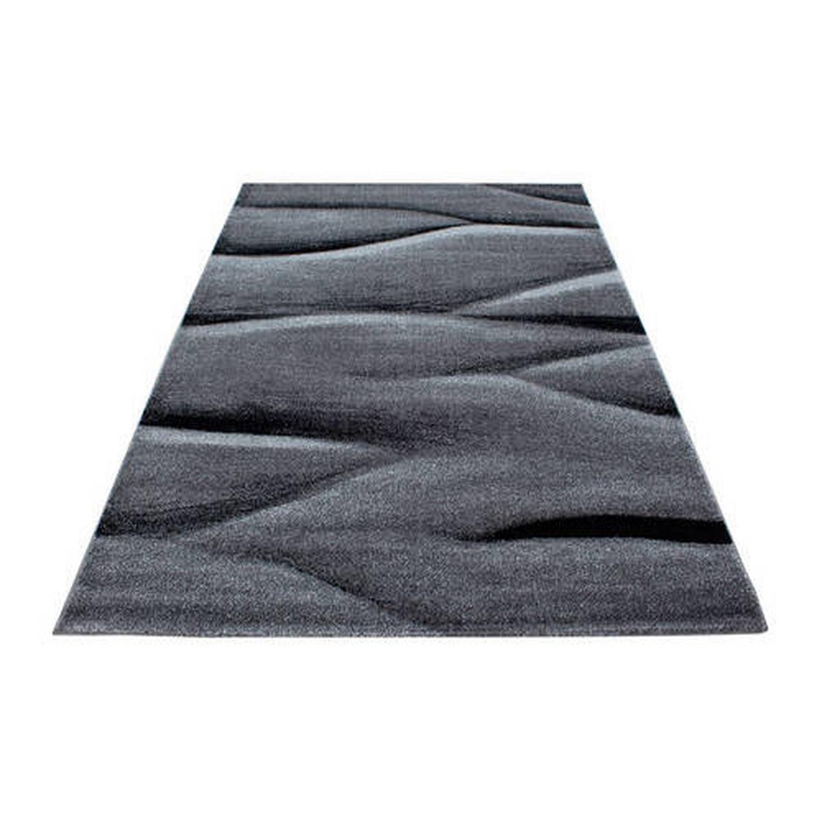 Webteppich Lucca - Schwarz, Trend, Textil (240/340cm) - Novel