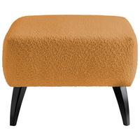 Hocker Colori Goldfarben B: 66 Cm - Goldfarben/Schwarz, MODERN, Holz/Textil (66/44/66cm) - MID.YOU