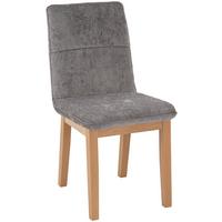 Stuhl Beluna Ii - Eichefarben/Anthrazit, KONVENTIONELL, Holz/Textil (47/91/44cm) - James Wood