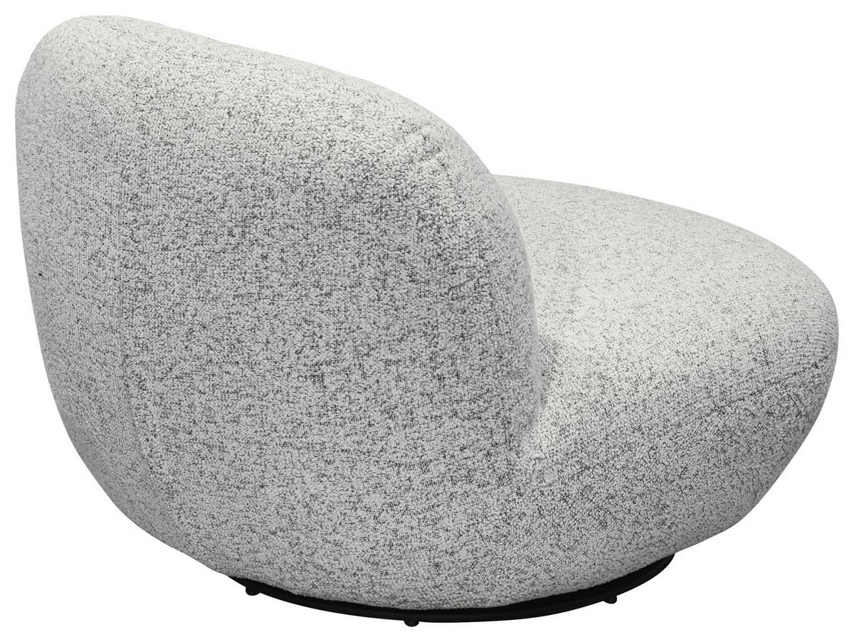 Sessel Chris Hellgrau B: 85 Cm - Hellgrau/Schwarz, MODERN, Textil (85/70/99cm) - MID.YOU