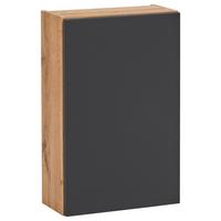 Hängeschrank Kopenhagen B: 40 cm Grau/Eiche Dekor - Eichefarben/Grau, KONVENTIONELL, Holzwerkstoff (40/64/20cm) - Held