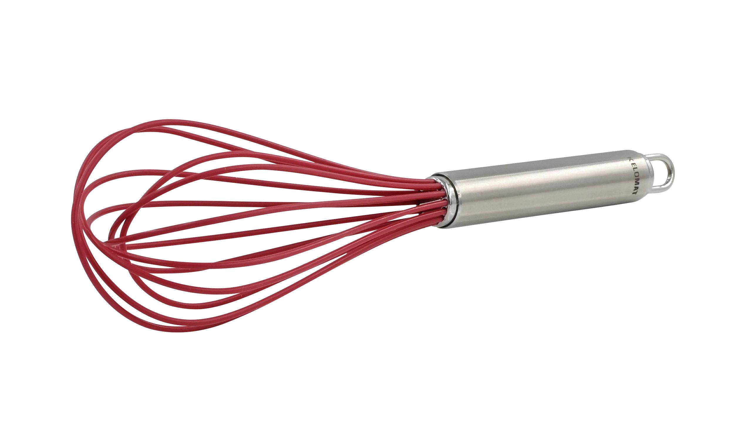 Schneebesen Lila - Rot, Basics, Kunststoff/Metall (28,2/7/7cm) - Kelomat