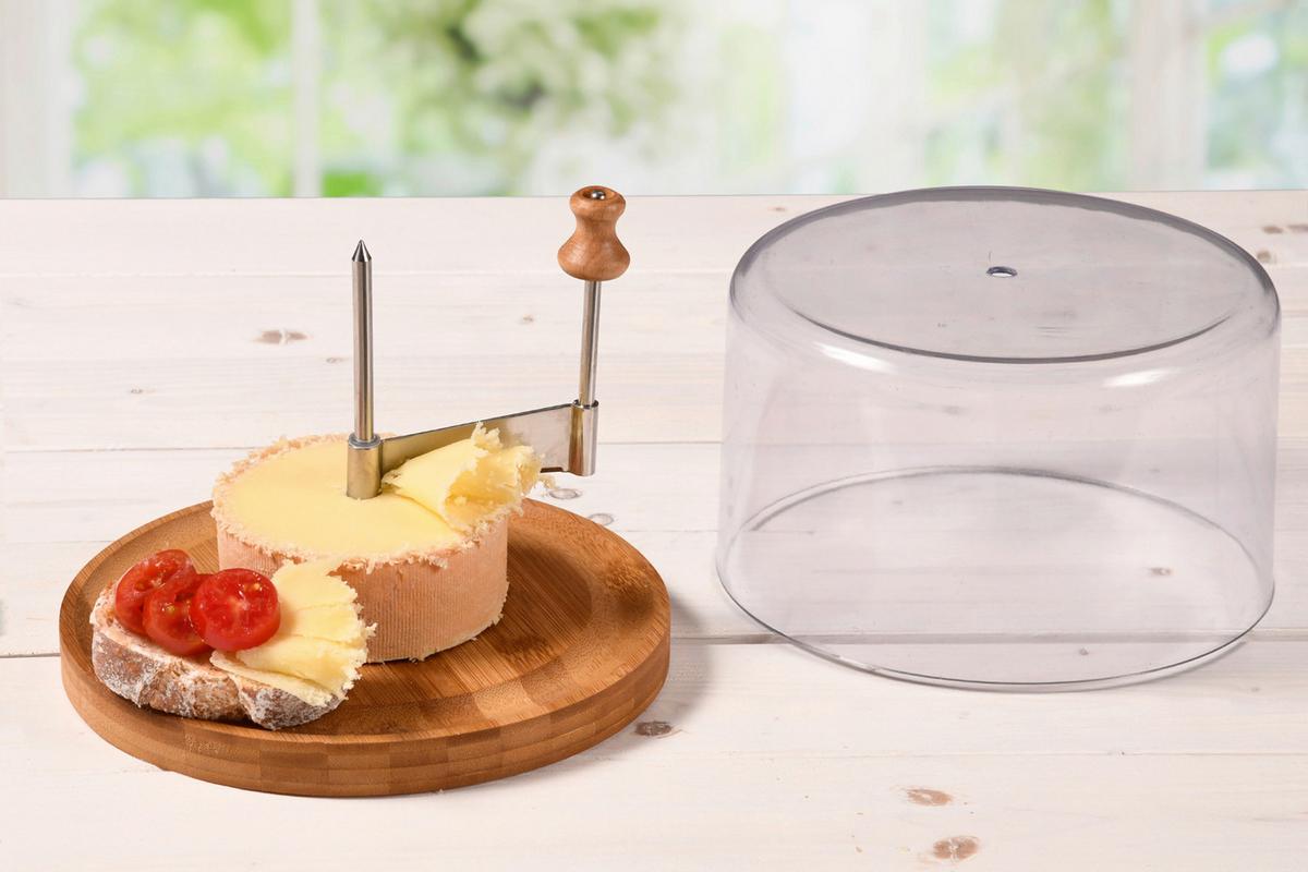 Käsereibe Buche L: Ca. 22 Cm Mit Haube - Buchefarben, Basics, Holz/Kunststoff (21,7/21,7/13,7cm) - Kesper