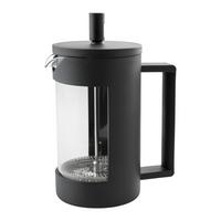 French press kanvica ALBERTO - čierna, Konventionell, sklo (9/19,3cm) - Mömax