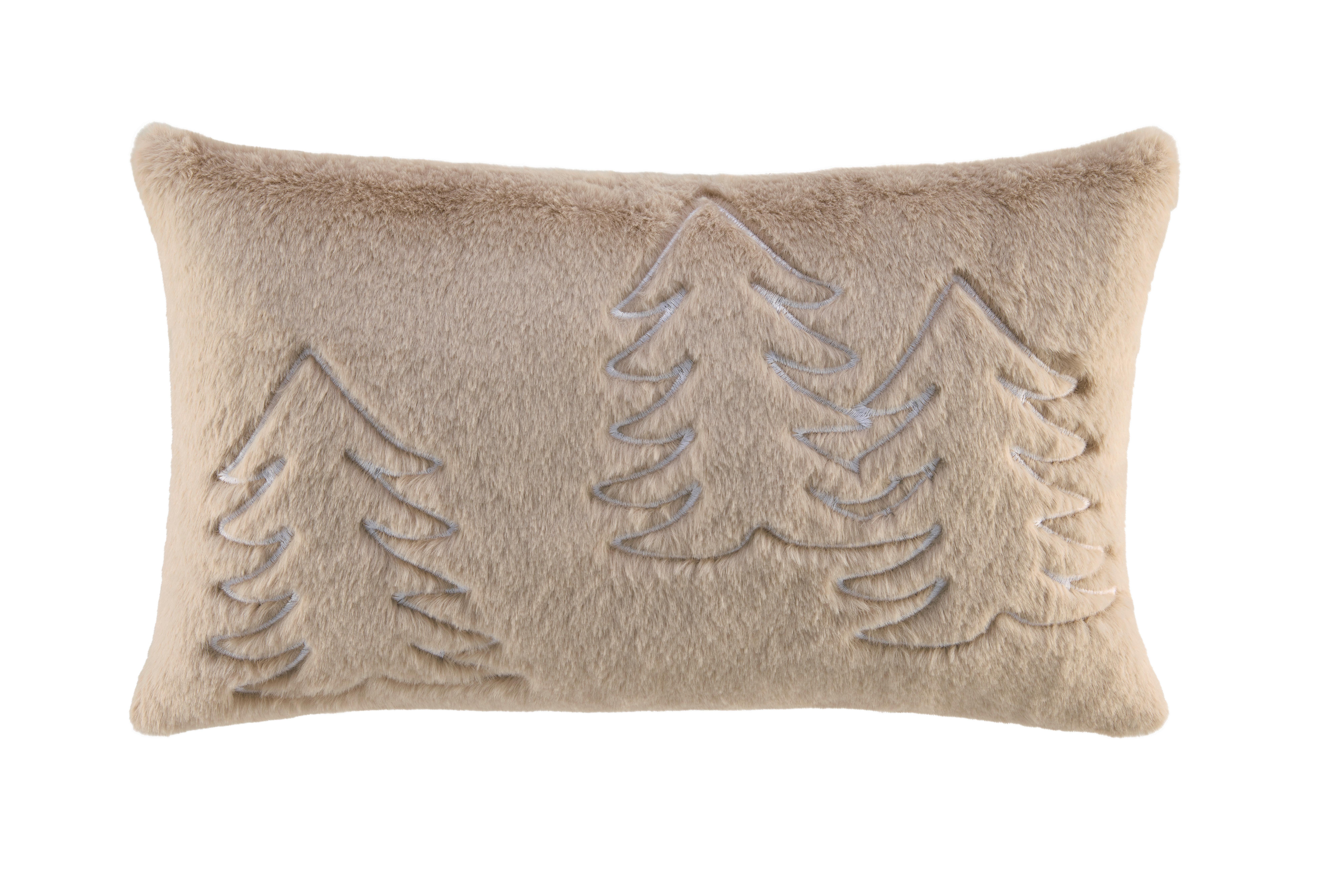 ZIERKISSEN AURELIA - Braun, ROMANTIK / LANDHAUS, Textil (30/50cm) - James Wood