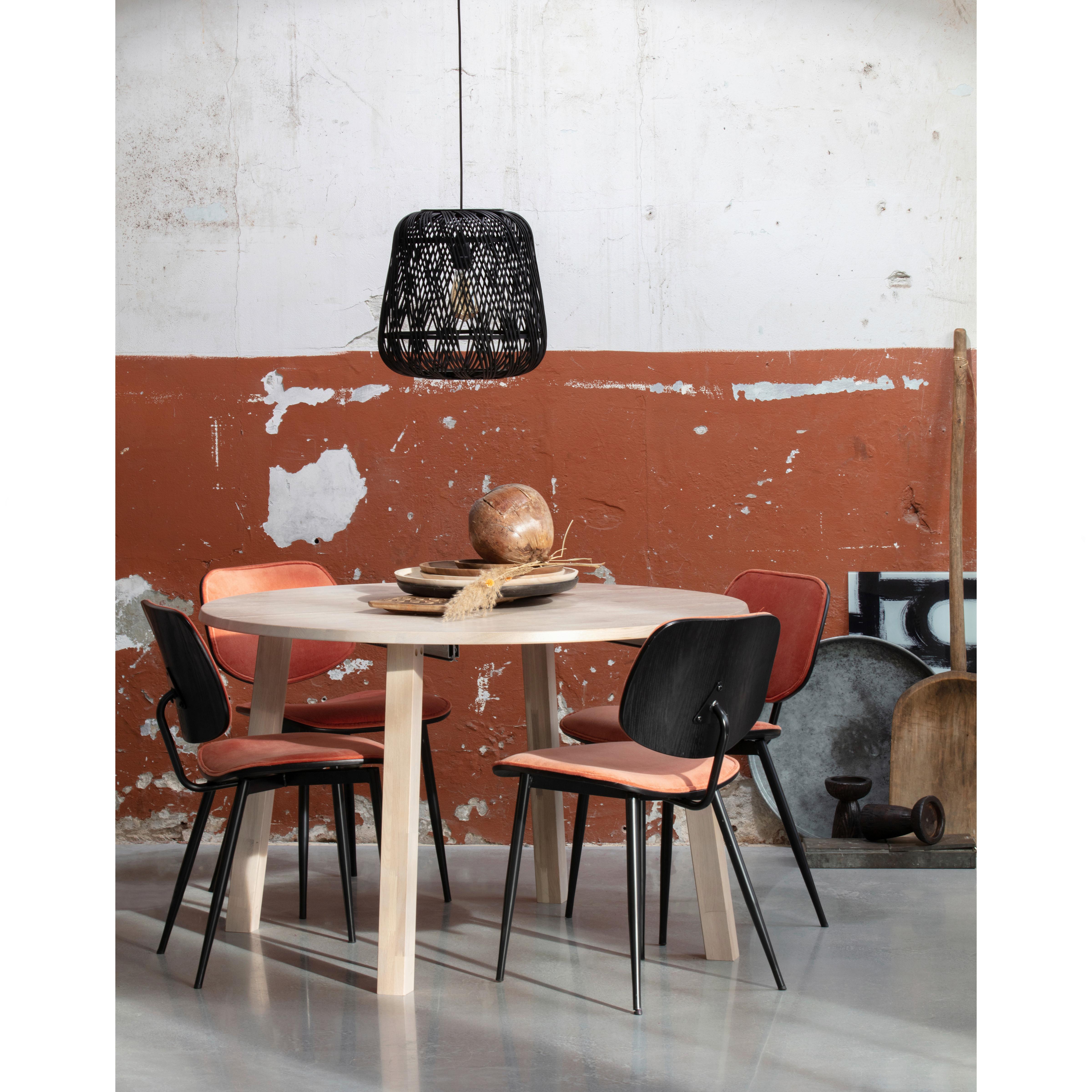 Esstisch Lange Jan Eichefarben L: 120-200 Cm - Eichefarben, Design, Holz (120-200/120/75cm) - Livetastic
