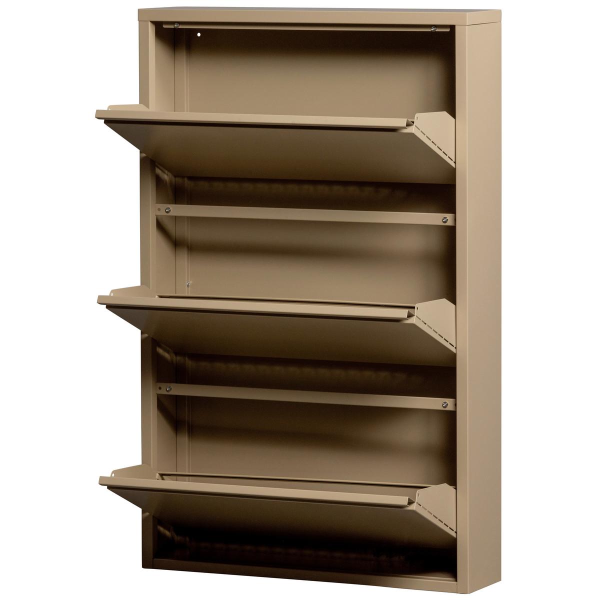 Schuhkipper Sabine Sandfarben B: 66 Cm - Sandfarben, Design, Metall (66/103/16cm) - Livetastic