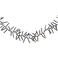 SVETELNÁ REŤAZ OZU - čierna, Romantik / Landhaus, plast (240cm) - Mömax