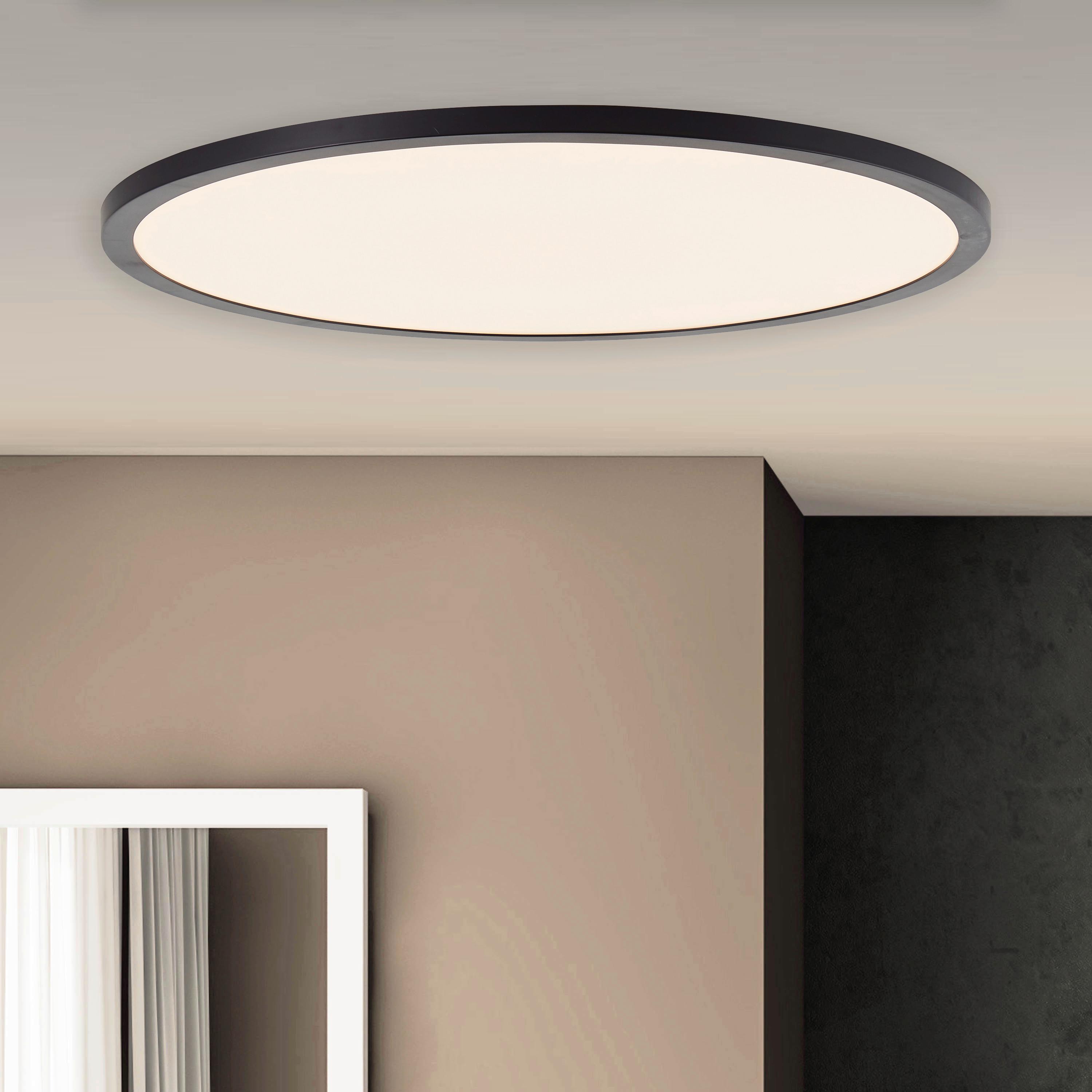 LED-Paneel Hk19479s76 Tuco - Schwarz/Weiß, Basics, Kunststoff (50/3cm) - Brilliant