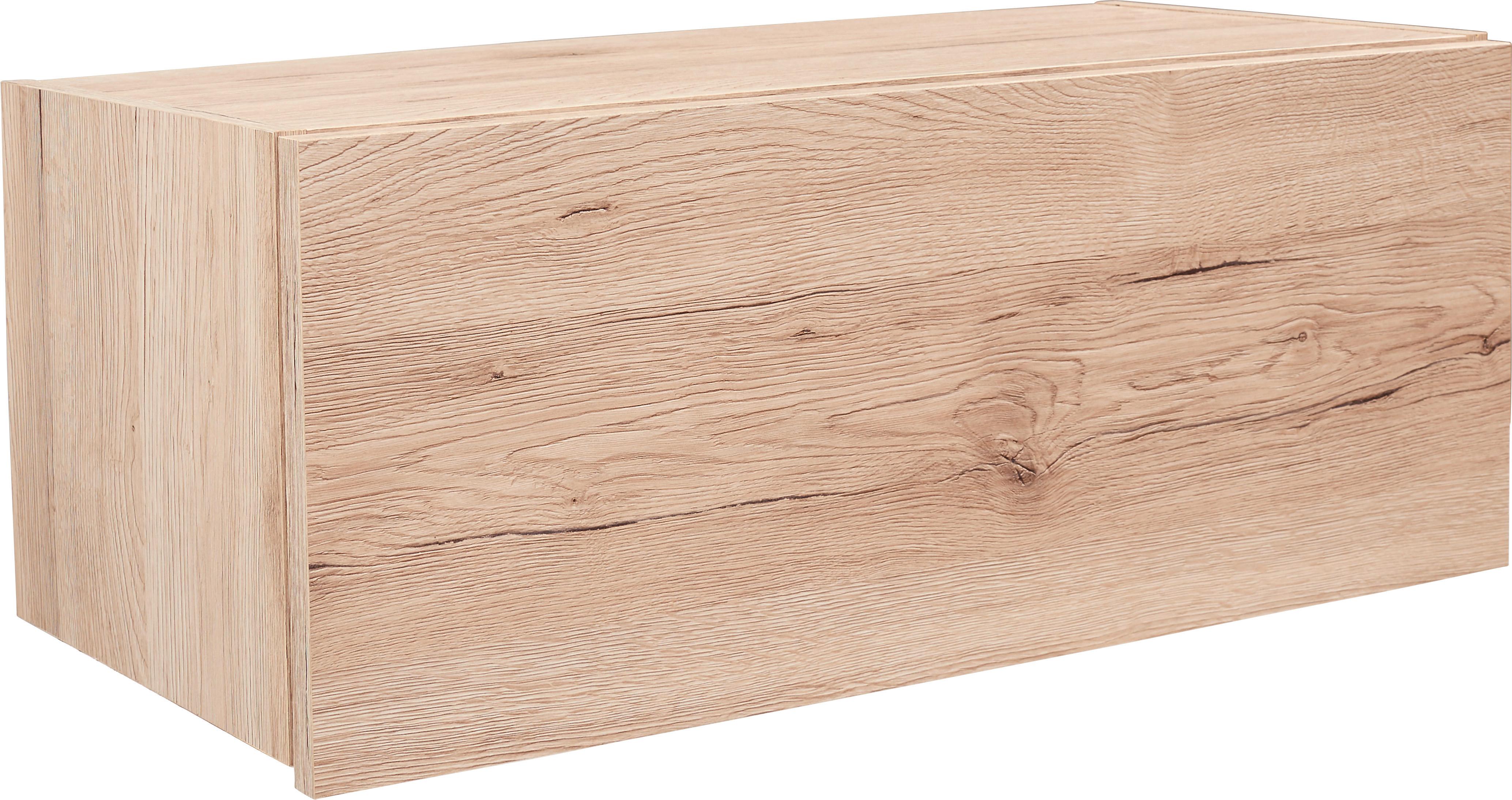 Hängeschrank Halma B: 26,5 cm San Remo Eiche Dekor - Eichefarben, MODERN, Holzwerkstoff (26,5/75/28cm)