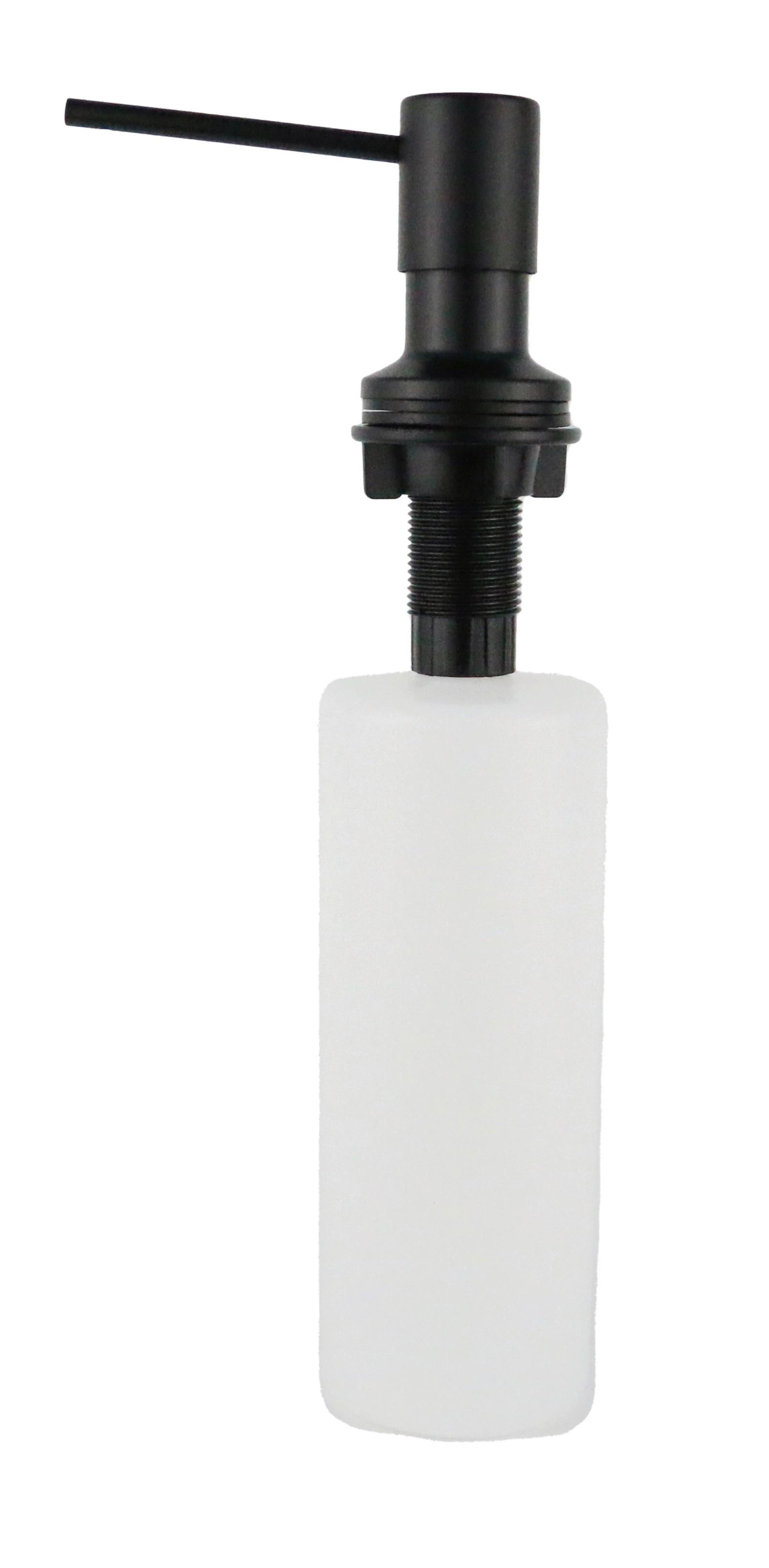 Seifenspender Caro Kunststoff Schwarz H: 9,4 Cm - Kunststoff (9,4cm) - HKT