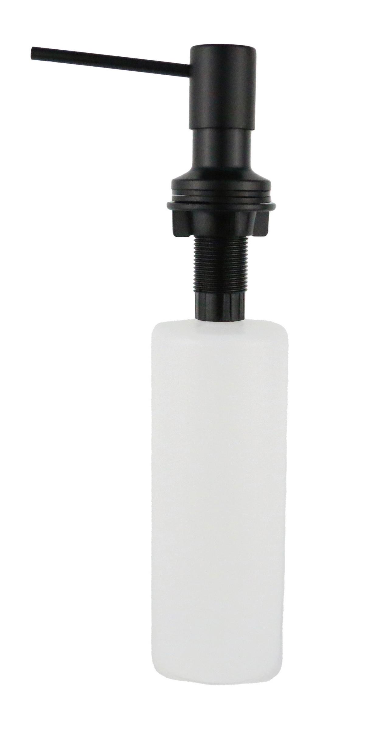 Seifenspender Caro Kunststoff Schwarz H: 9,4 Cm - Kunststoff (9,4cm) - HKT