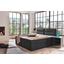 Boxspringbett mit Bettkasten 180x200cm Mercura, Anthrazit - Anthrazit, MODERN, Holzwerkstoff/Textil (195/115/220cm) Boxspringbett mit Bettkasten 180x200cm Mercura, Anthrazit - Anthrazit, MODERN, Holzwerkstoff/Textil (195/115/220cm)