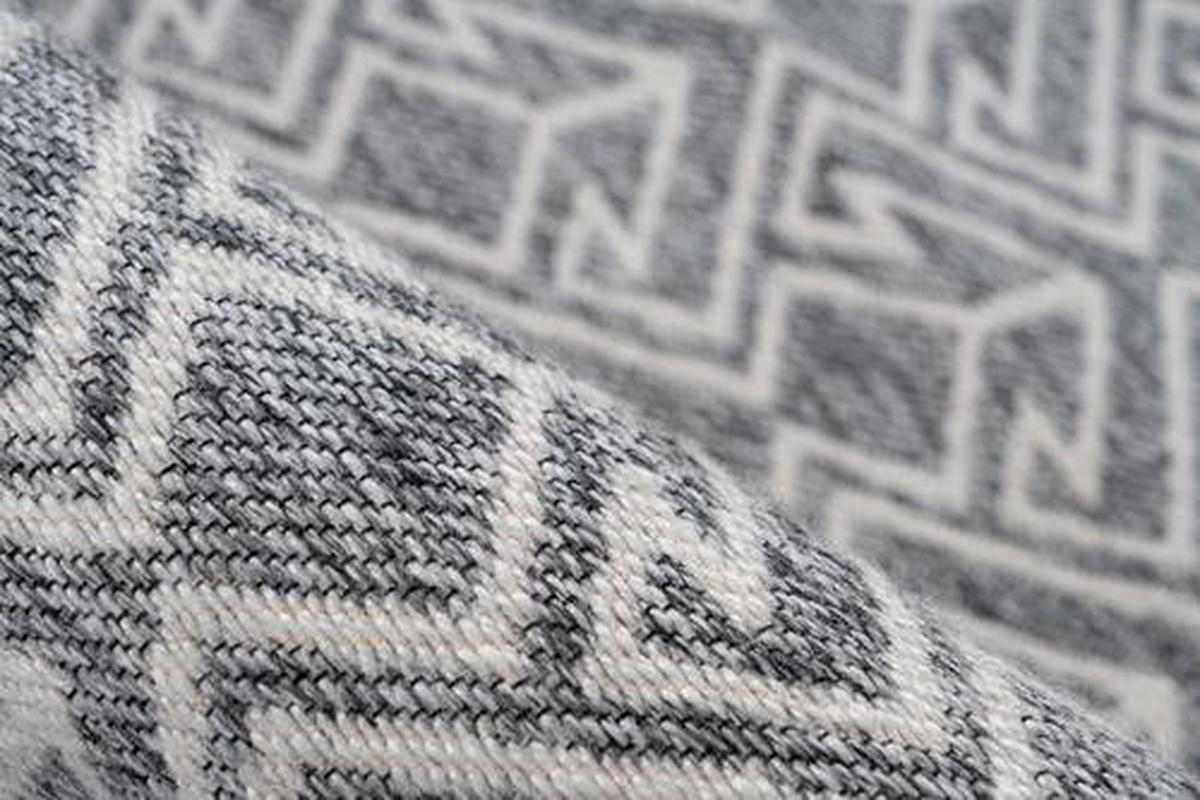 Webteppich Creme/grau Yoga 160x230 Cm - Creme/Grau, Trend, Textil (160/230cm) - Kayoom