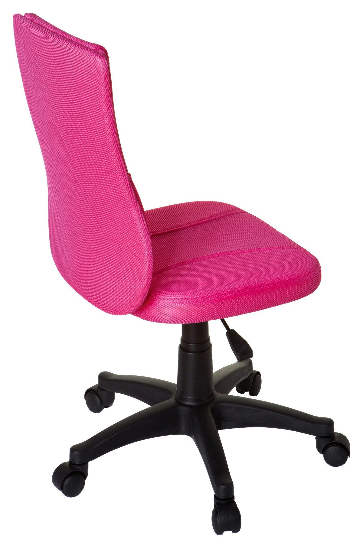 Jugenddrehstuhl Kiddy Base Pink - Pink, Basics, Kunststoff (46/84-94/40cm) - MID.YOU