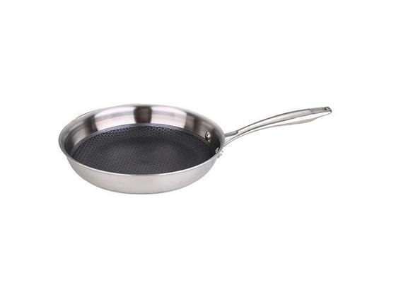 Pánev Gourmet - barvy stříbra, Konvenční, kov (20/4,2cm) - Premium Living Pánev Gourmet - barvy stříbra, Konvenční, kov (20/4,2cm) - Premium Living