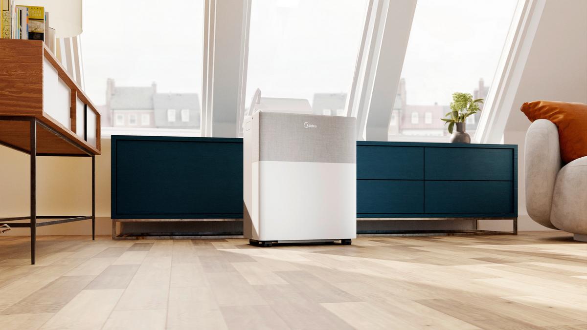 Klimaanlage Portasplit BxHxT: ca. 52x65x34 cm - Weiß, Basics, Kunststoff (51,8/64,6/34cm) - Midea