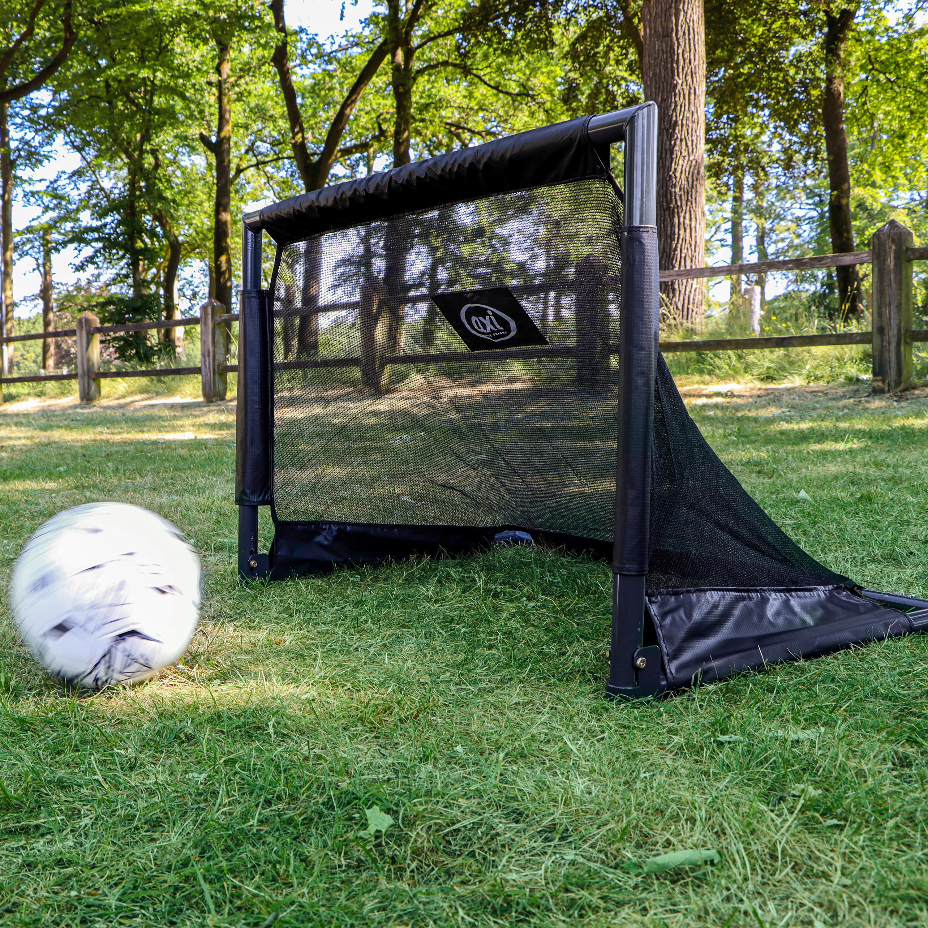 Fußballtor A030.418.00 - Anthrazit, KONVENTIONELL, Kunststoff/Metall (60/60/90cm) - Ambia Garden