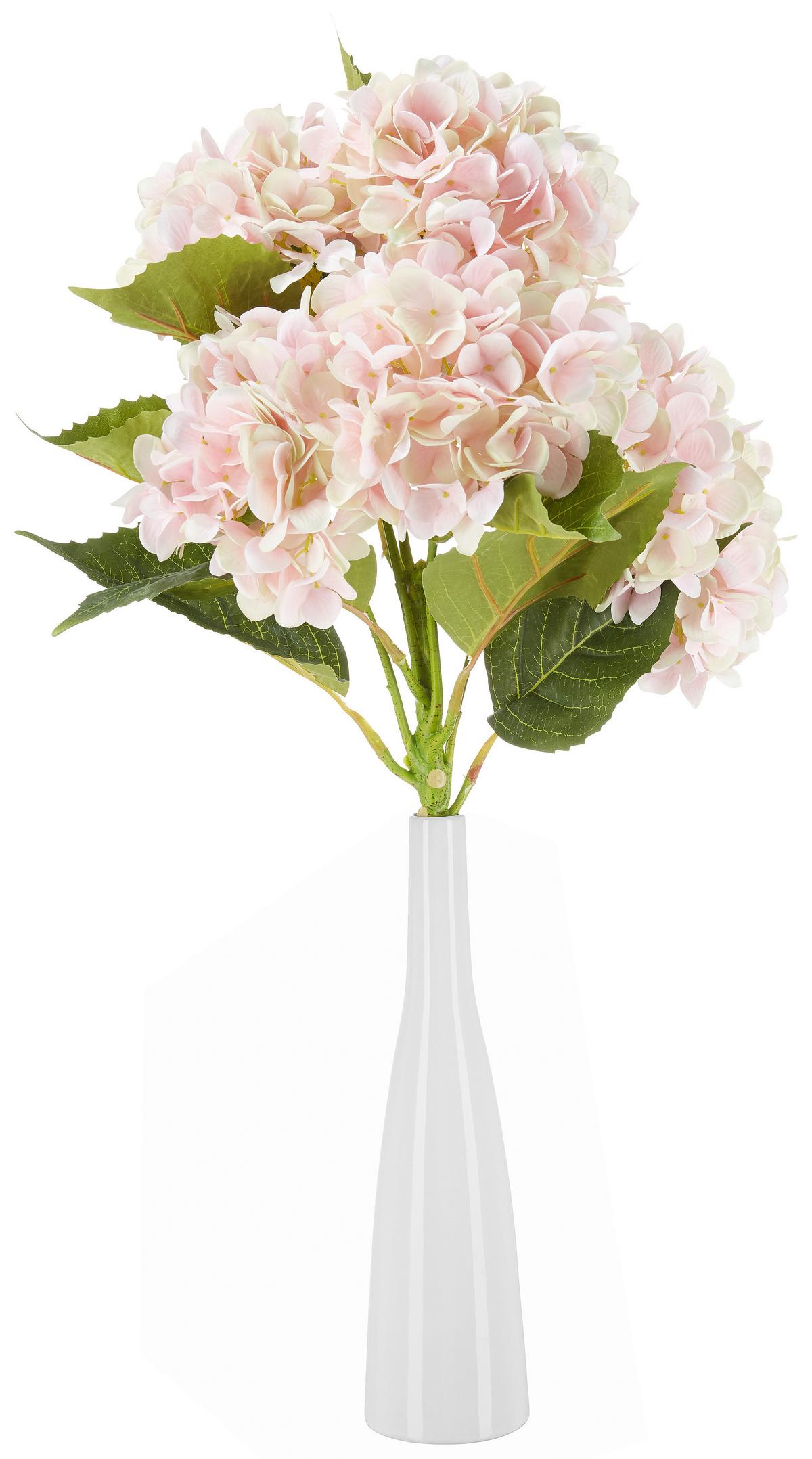 VÁZA PLANCIO - bílá, Moderní, keramika (8,5/33cm) - Modern Living