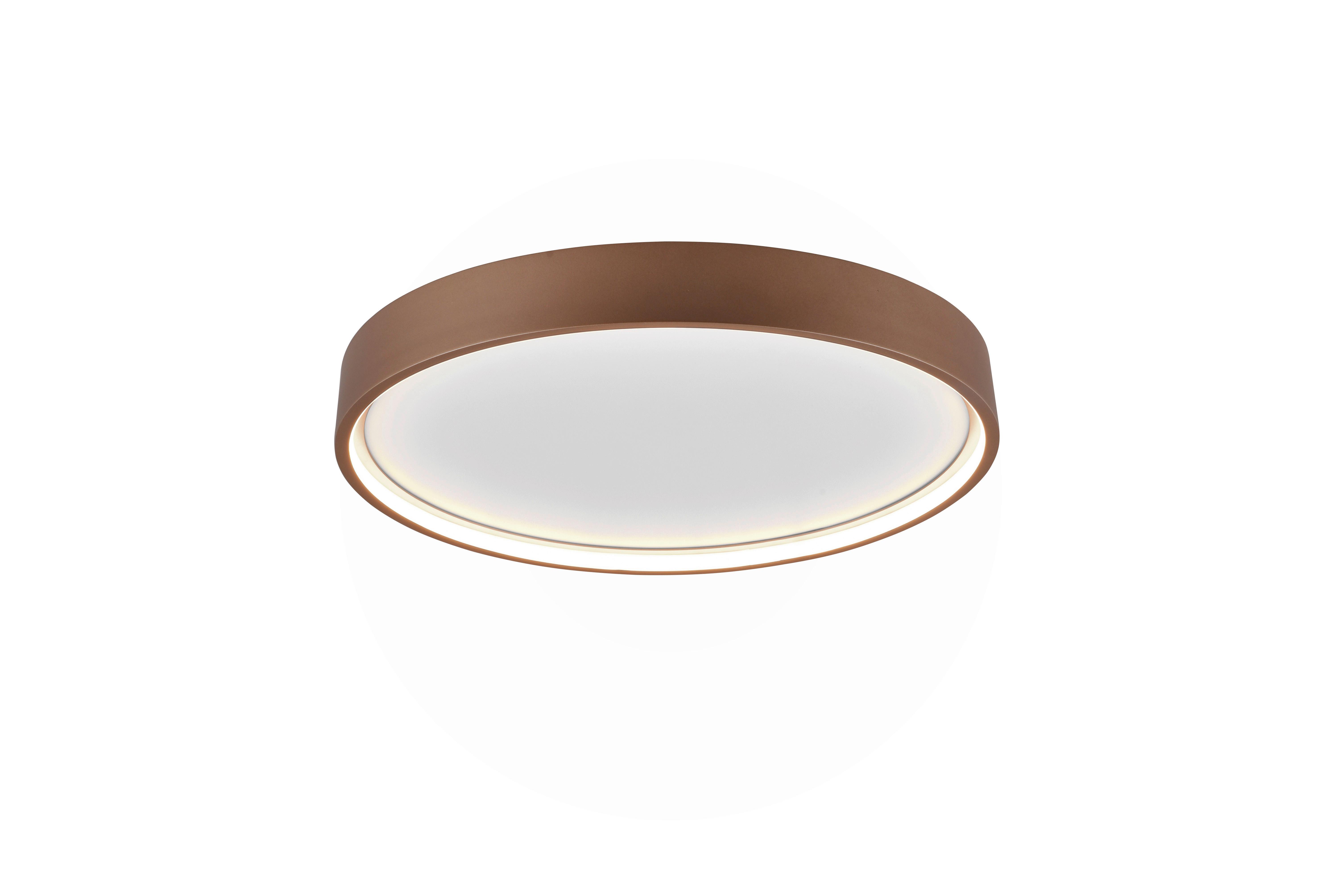 LED-Deckenleuchte 641310265 Doha - Braun, Design, Metall (45/5,5cm) - Trio Leuchten