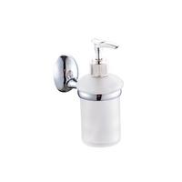 Szappan Adagoló Dookola, 6509 - krómszínű/fehér, Konventionell, Üveg/fém