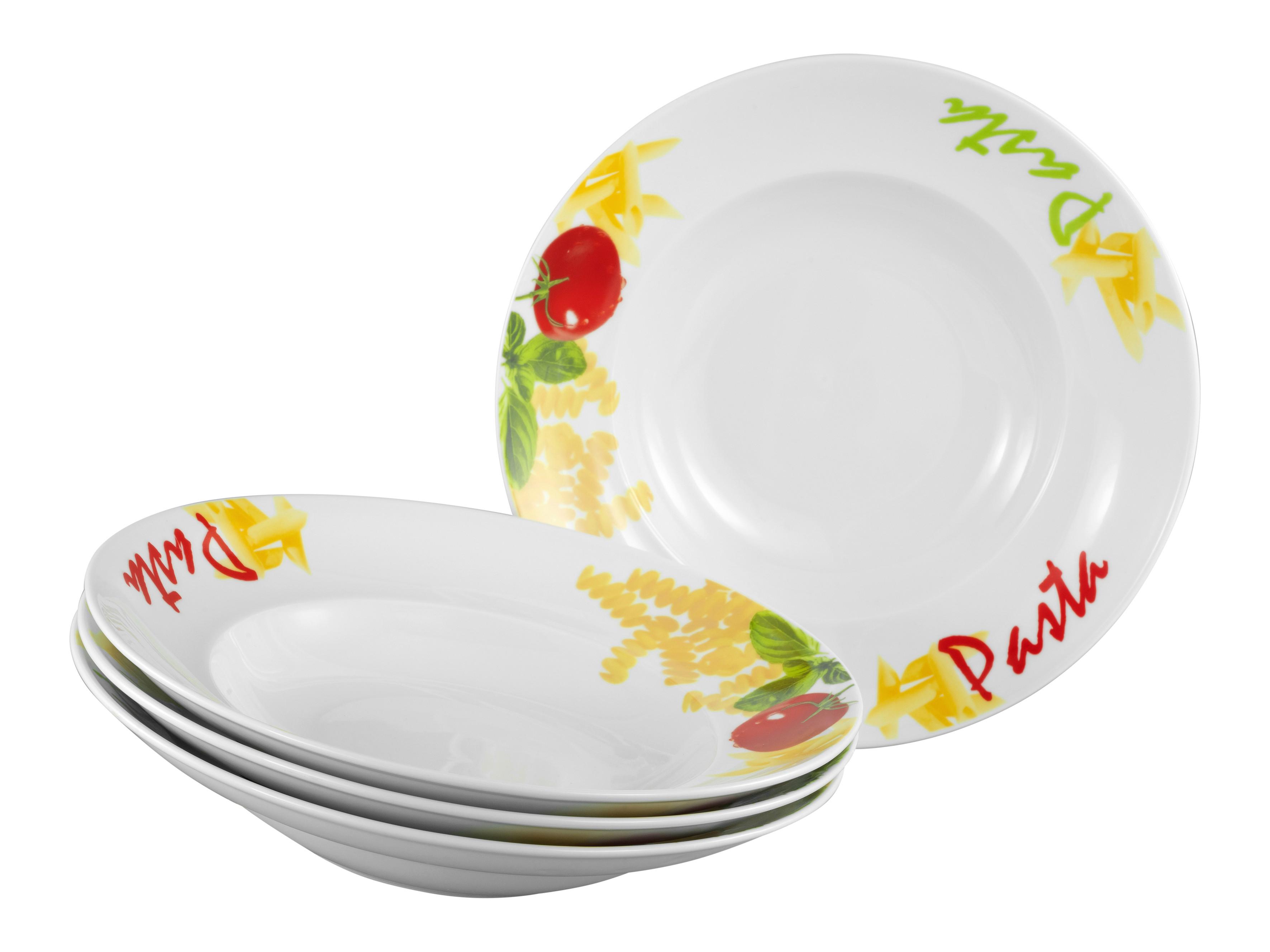 Pastateller Milano Pasta Keramik, Multicolor - Multicolor, Basics, Keramik (27cm) - Creatable