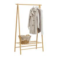 Kleiderwagen Bamboo Naturfarben - přírodní barvy, Natur, přírodní materiály (103/163/47cm) - Mömax
