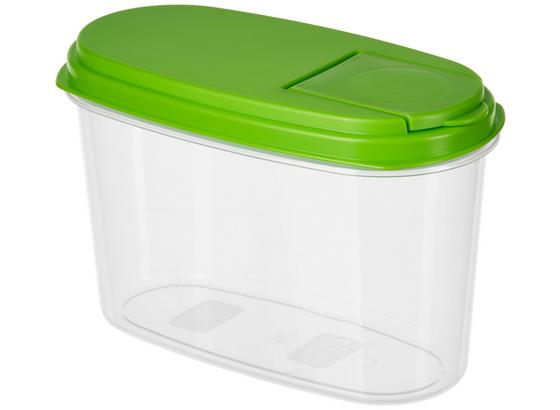 Schüttdose 1 Liter - Blau/Transparent, KONVENTIONELL, Kunststoff (9.5/12/18.5cm) Schüttdose 1 Liter - Blau/Transparent, KONVENTIONELL, Kunststoff (9.5/12/18.5cm)