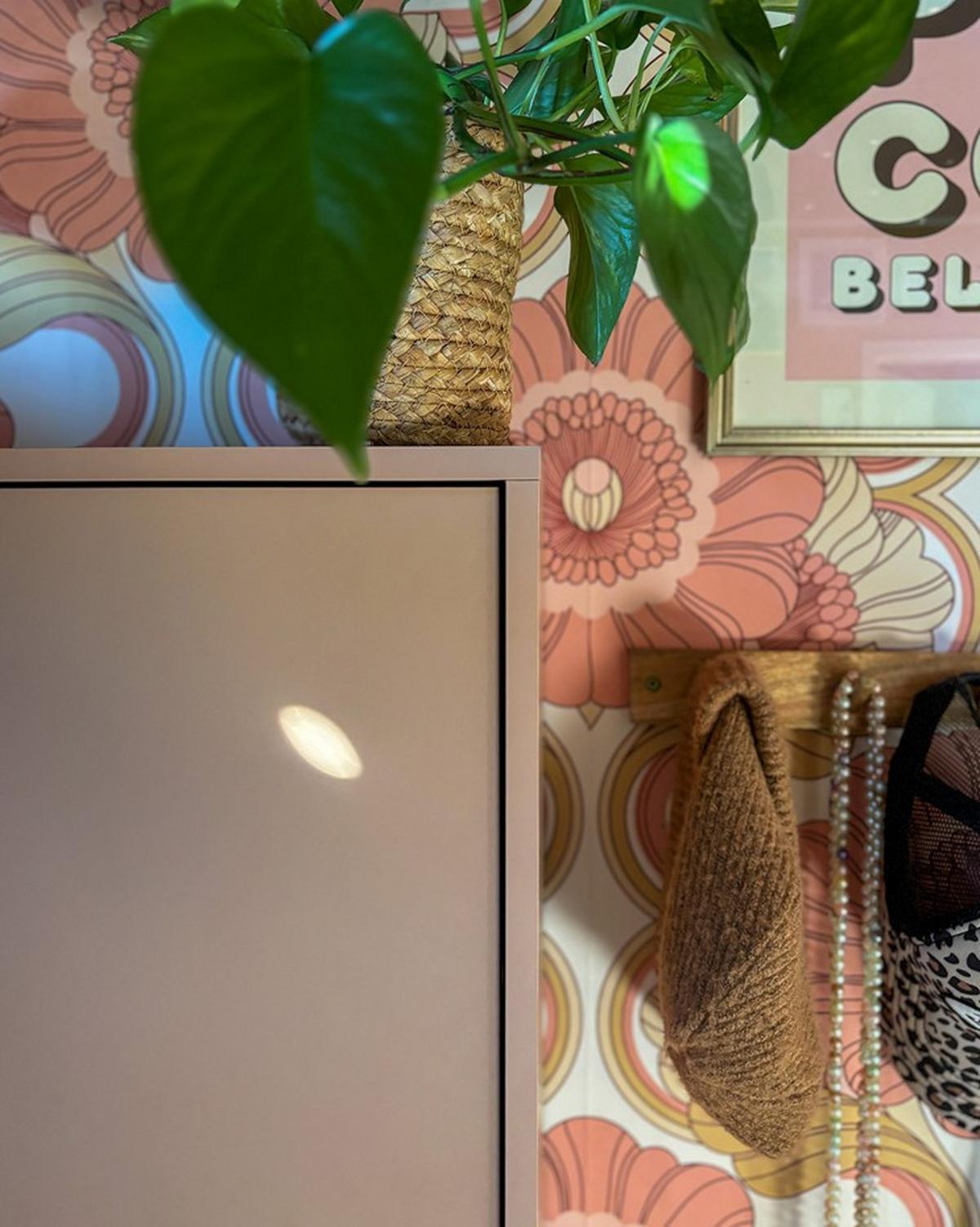 Schuhkipper Bjarne, Aprikose B: 59,8 Cm - Aprikose, Design, Holzwerkstoff (59,8/131/19,55cm) - MID.YOU