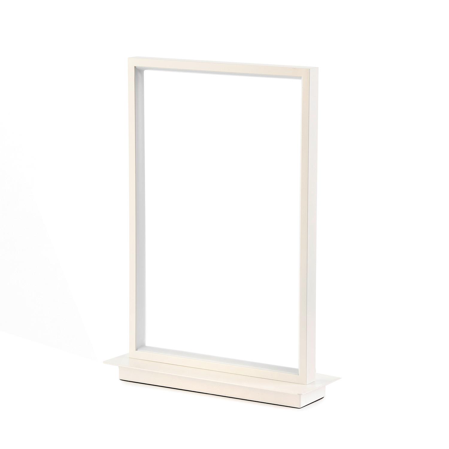 LED-Tischleuchte 5047/Lb - Weiß, Design, Metall (22/8/32cm)