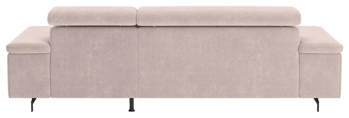 Ecksofa Mit Bettkasten Emma Creme 267x165 Cm - Blau/Creme, Textil (267/165cm) - MID.YOU