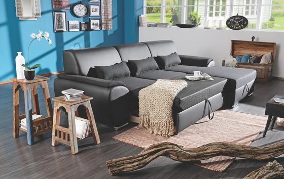 Eck-Sofa mit Schlaffunktion