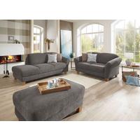 Hocker Gotland grau, 101x45x66 cm - Naturfarben/Grau, KONVENTIONELL, Textil (101/45/66cm) - Sit & More