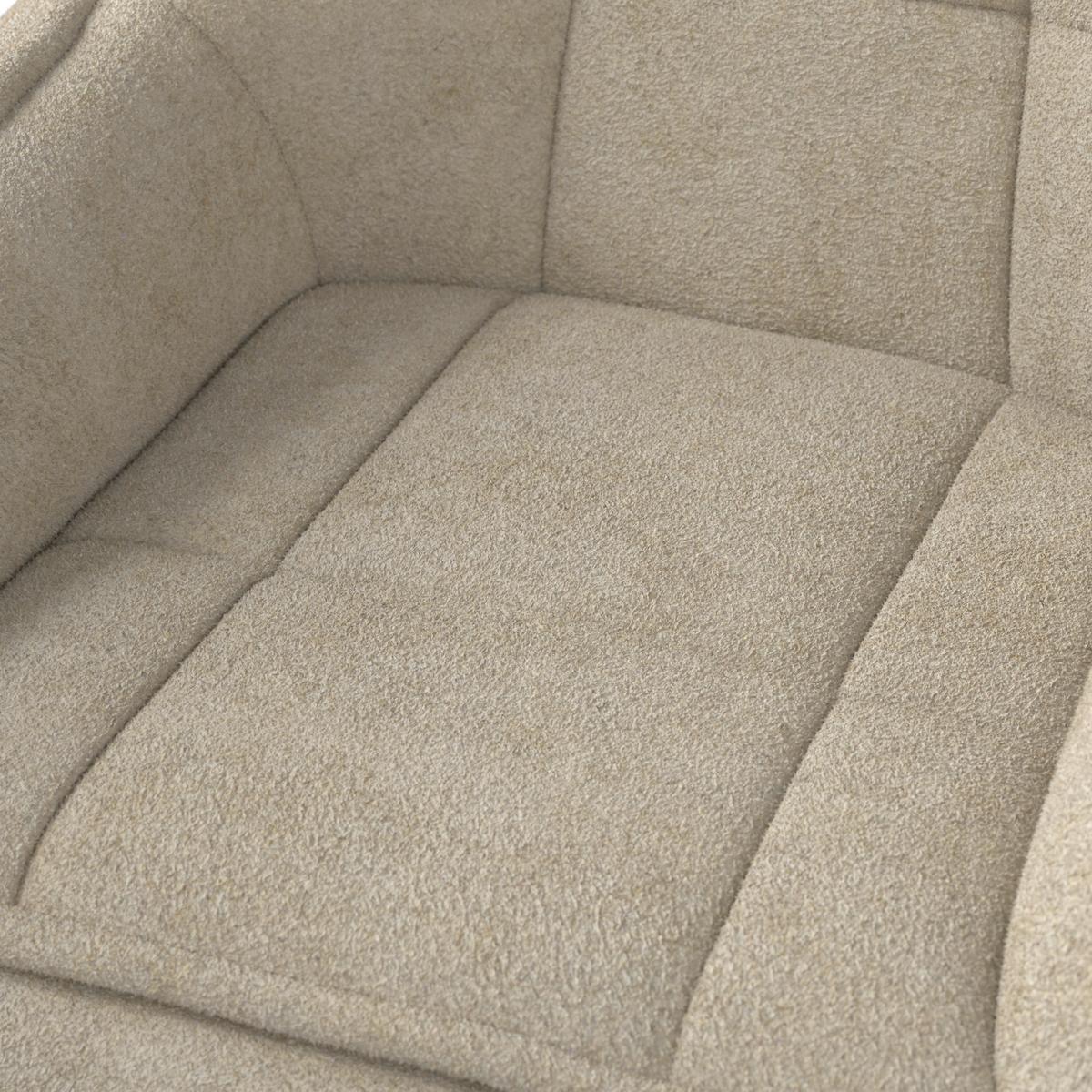 ŽIDLE S PODRUČKAMI BILLY - černá/krémová, Moderní, kov/dřevo (64/87/64cm) - Bessagi Home