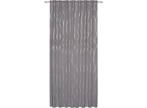 ZATEMŇOVACÍ ZÁVES GLAMOUR - antracitová/strieborná, Štýlový, textil (140/245cm) - Mömax modern living ZATEMŇOVACÍ ZÁVES GLAMOUR - antracitová/strieborná, Štýlový, textil (140/245cm) - Mömax modern living