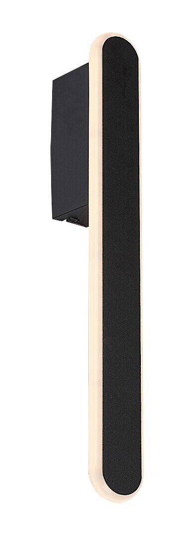 NÁSTĚNNÉ SVÍTIDLO SINDRI - bílá/černá, Design, kov/plast (5/38/6.5cm)