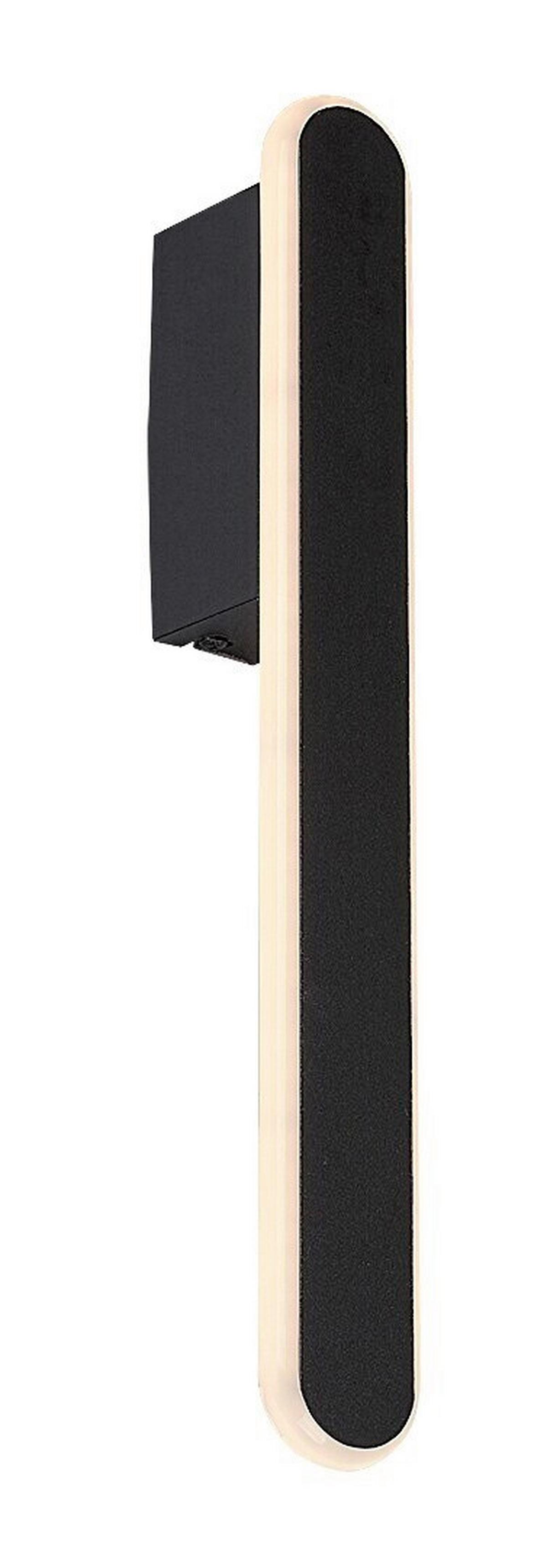 NÁSTĚNNÉ SVÍTIDLO SINDRI - bílá/černá, Design, kov/plast (5/38/6.5cm)