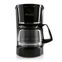 FILTERKAFFEEMASCHINE 750W, 5 Tassen - Schwarz, Basics, Glas/Kunststoff (20/23,5/15,5cm)