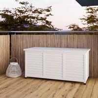 BOX NA VANKÚŠE JORIS - biela, Modern, drevo (127/60/56cm) - Bessagi Garden