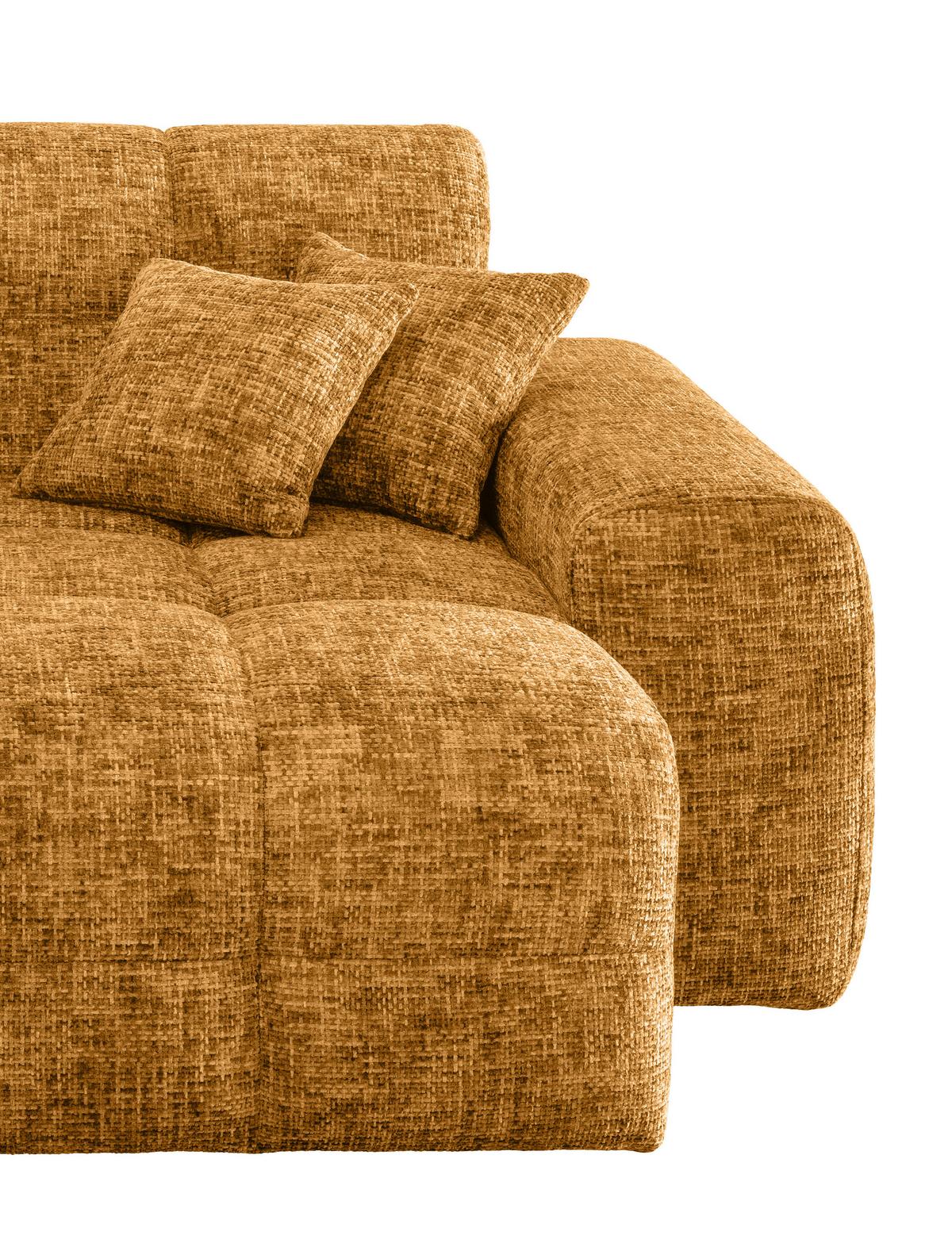 XXL-Sessel Bosco, Goldfarben B: 181 cm - Goldfarben, MODERN, Textil (181/87/155cm) - Livetastic