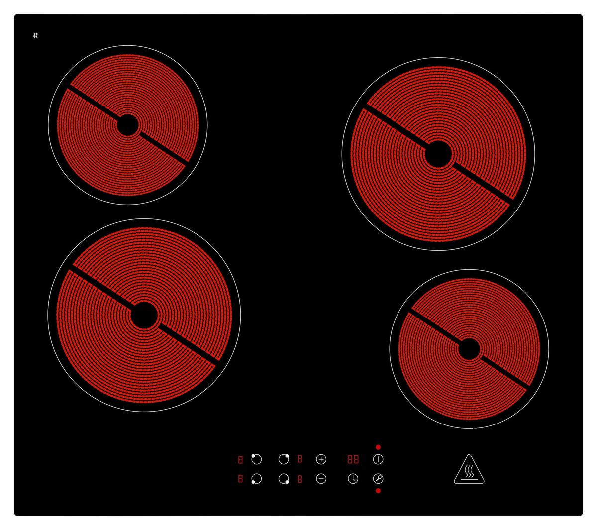 Küchenzeile mit Geräten B: 340 cm Eiche Dekor/Weiß - Eichefarben/Weiß, Design, Holzwerkstoff (340cm) - Respekta