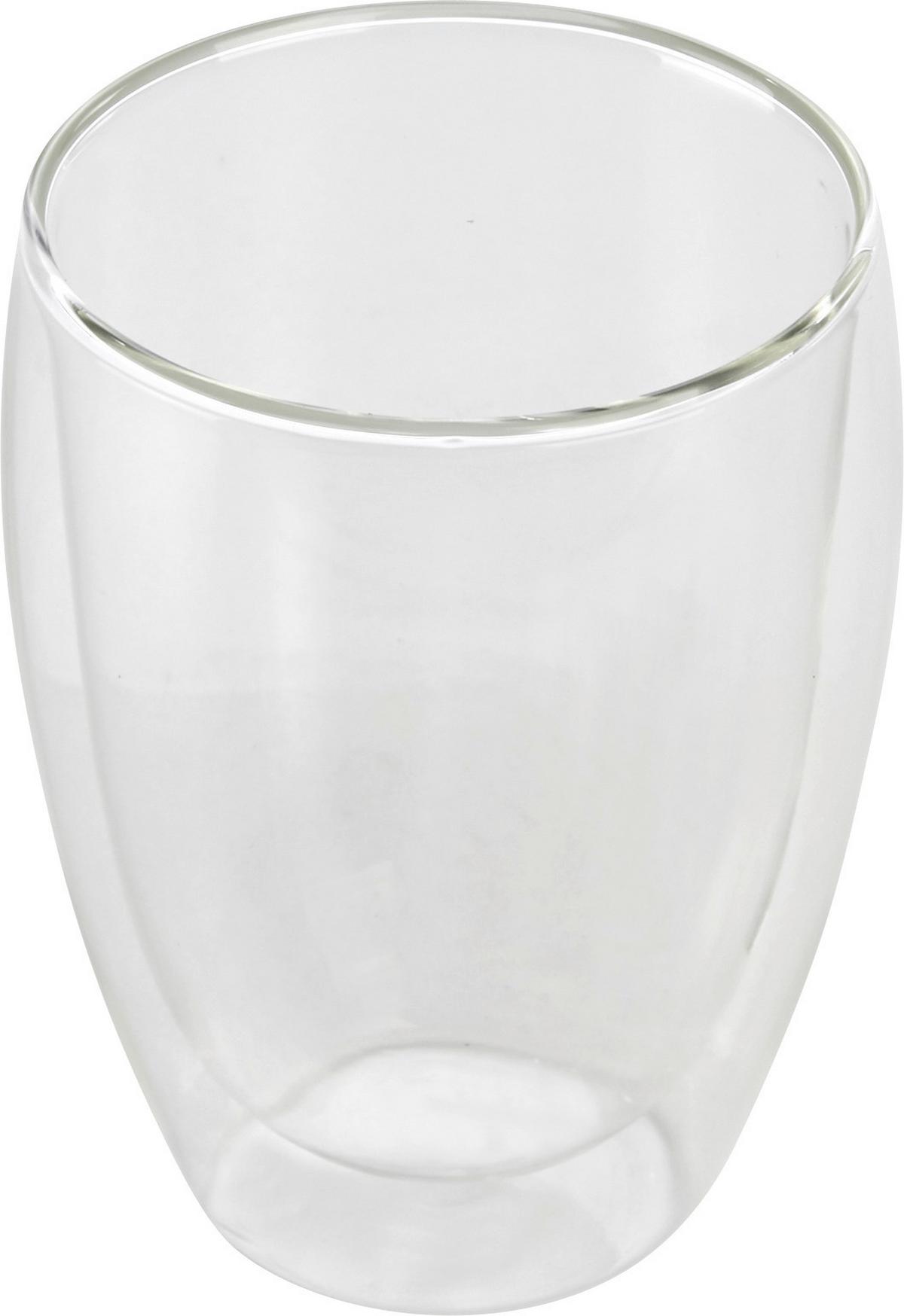 Teeglas Doppelwandig Jordan, Ca. 350 Ml - Klar, ROMANTIK / LANDHAUS, Glas - James Wood