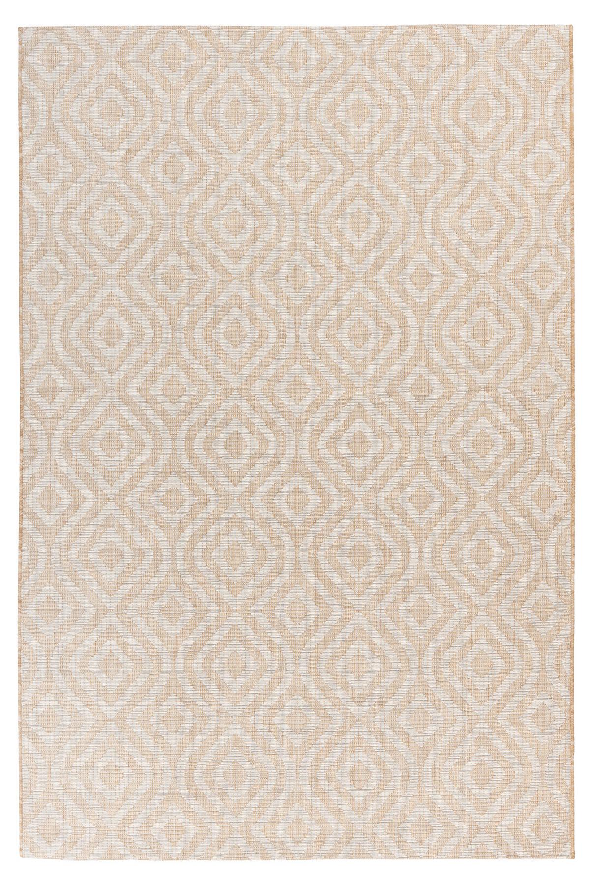 Flachwebteppich My Nordic 872 - Taupe, Design, Textil (200/290cm) - Obsession