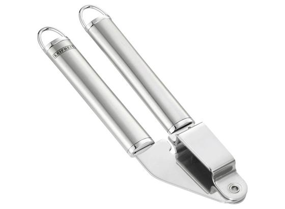 Knoblauchpresse Leifheit - Edelstahlfarben, KONVENTIONELL, Metall (9/3/24cm) - Leifheit Knoblauchpresse Leifheit - Edelstahlfarben, KONVENTIONELL, Metall (9/3/24cm) - Leifheit