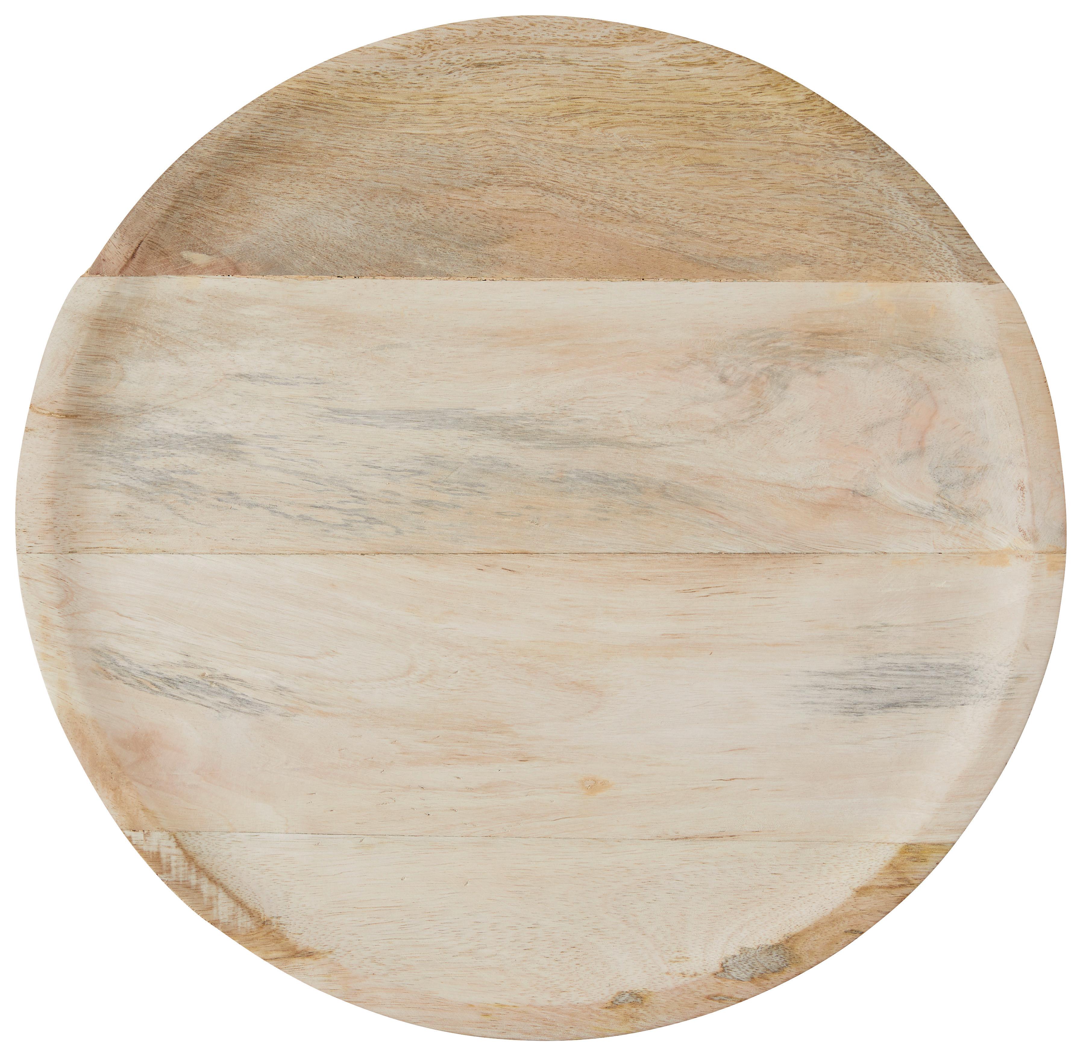 KLUBOVÝ TANIER MANGO - hnedá, Modern, drevo (38/2cm)