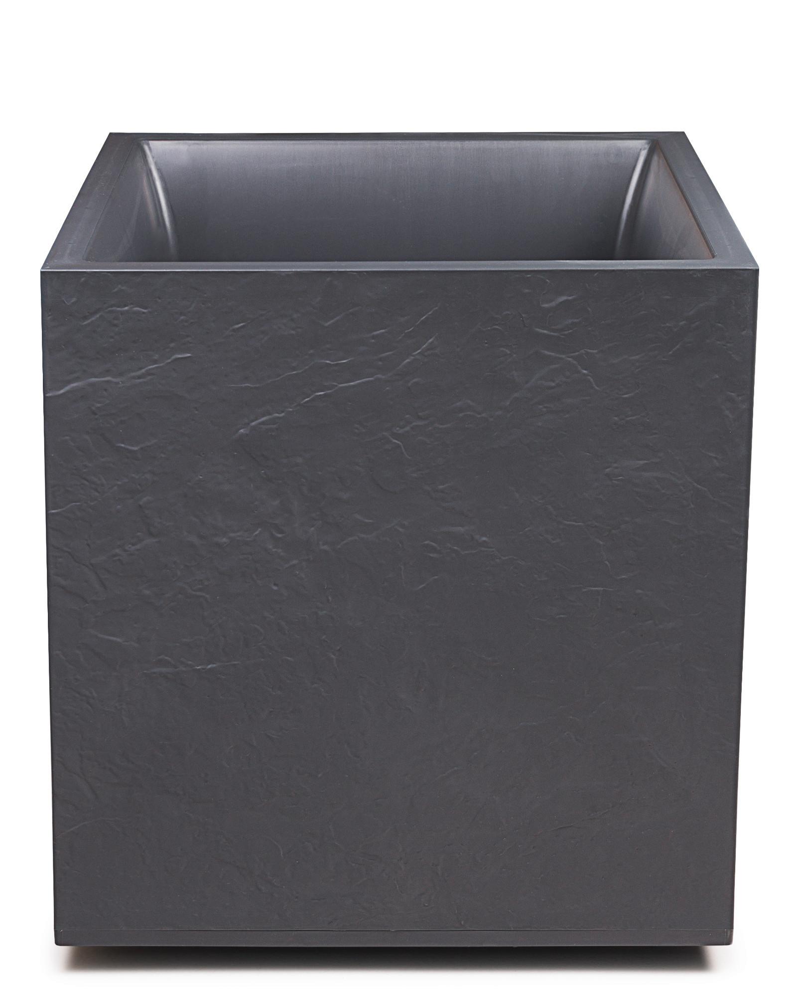 Übertopf Kunststoff Anthrazit 4250627030409 - Anthrazit, Basics, Kunststoff (39/43/39cm)