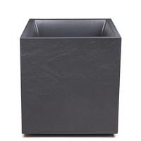 Übertopf Kunststoff Anthrazit 4250627030409 - Anthrazit, Basics, Kunststoff (39/43/39cm)