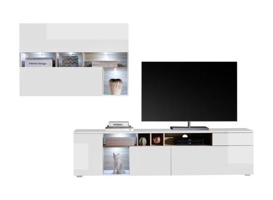 Moderne Wohnwand Mit Led Beleuchtung