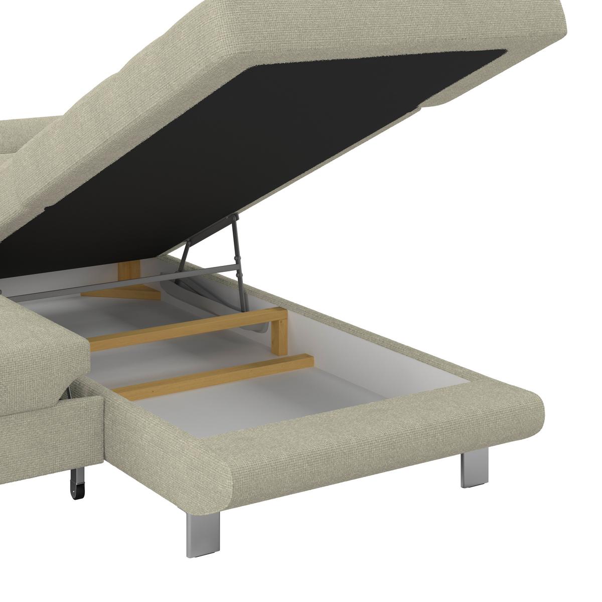 Ecksofa Savona - Sandfarben, MODERN, Textil (270/230cm) - Ondega